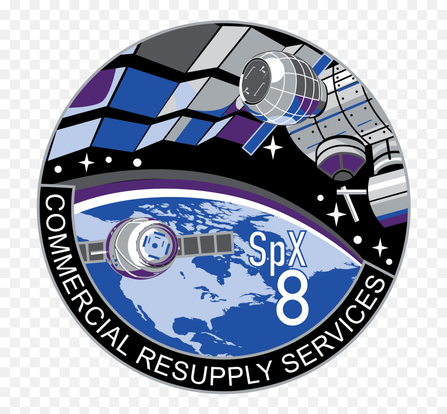 Space Travel For All Live From The Spacex Crs - 8 Launch Circle Png,Spacex Png