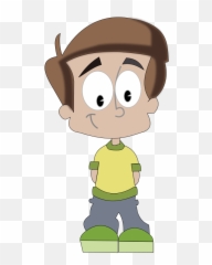 Png Transparent Cartoon Kid - Hands Behind Back Clipart,Transparent Cartoons