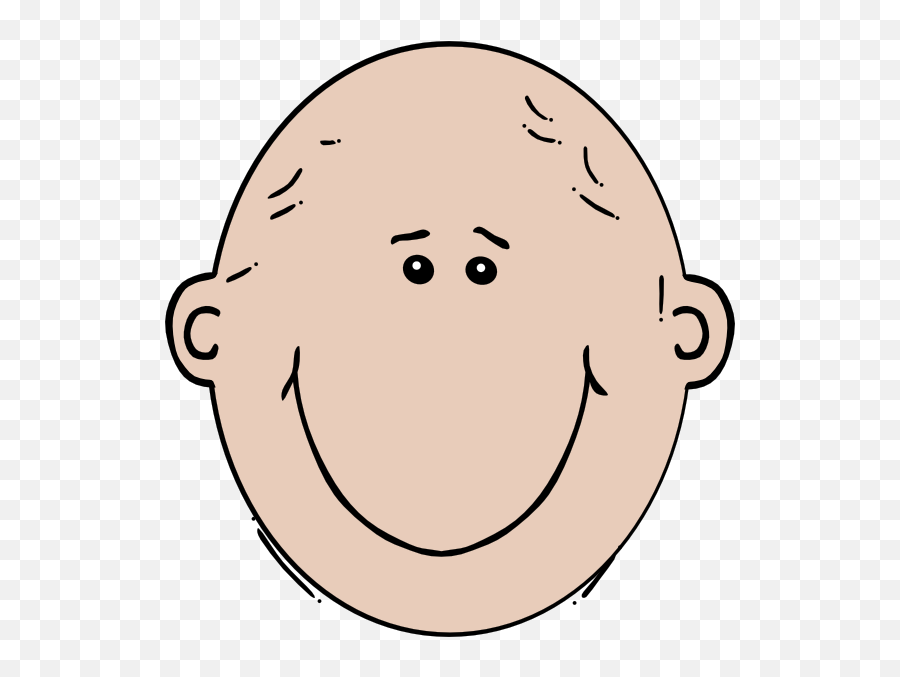 Bald Head Clip Art - Bald Clipart Png,Bald Head Png