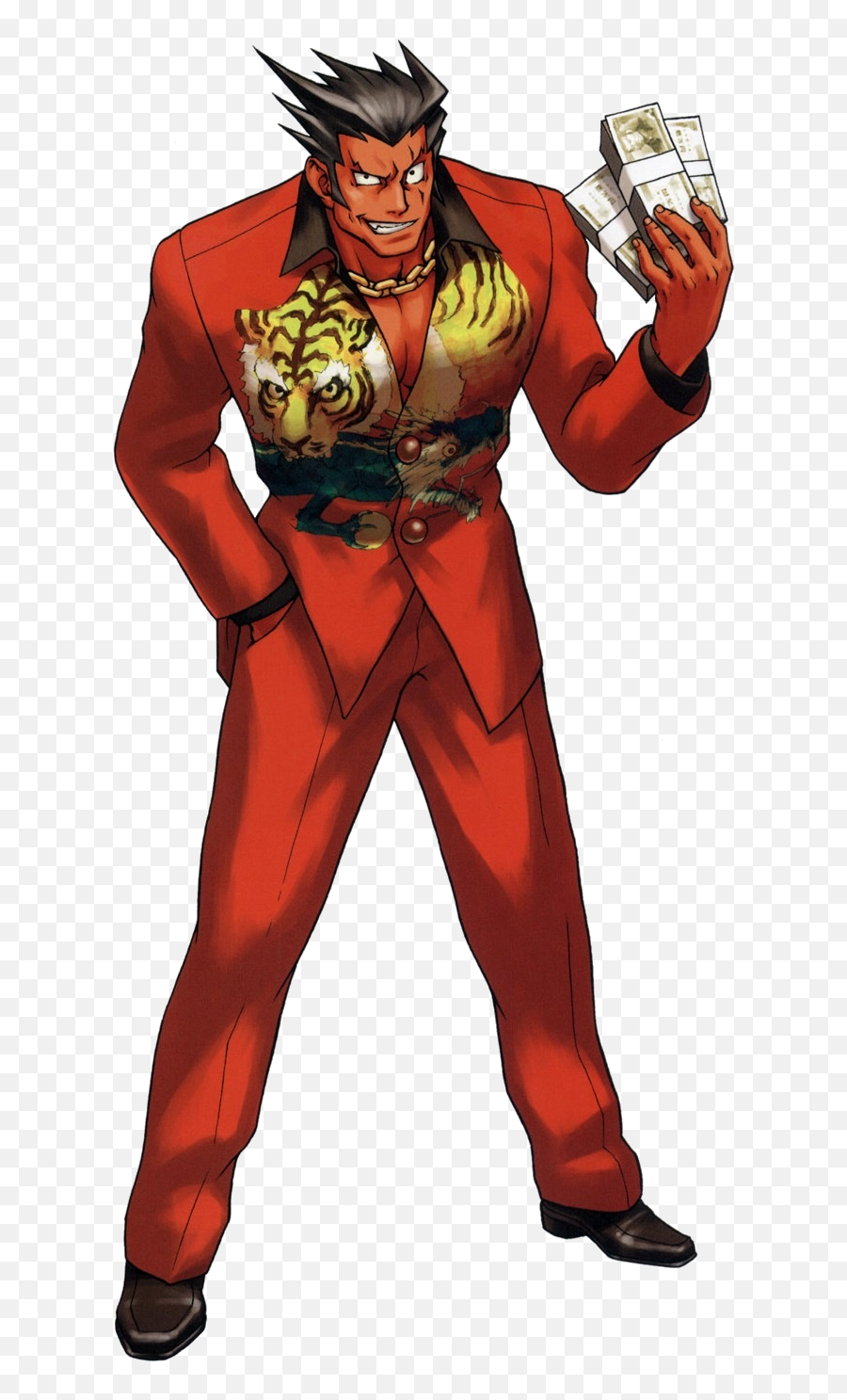 Furio Tigre Villains Wiki Fandom - Ace Attorney Furio Tigre Png,Tigre Png