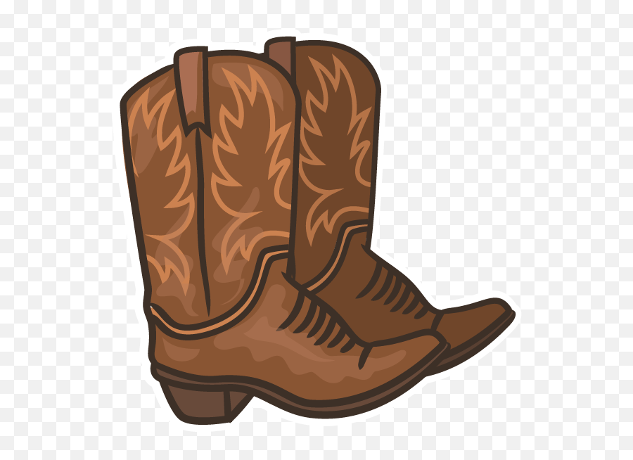 Cowboy Boot Shoe Clip Art - Clip Art Cowboy Boots Png,Cowboy Boots Png