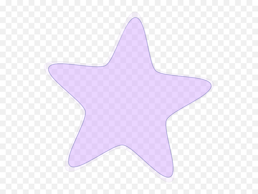 Purple Stars Clip Art Transparent Png - Estrella De Mar De La Sirenita Png,Purple Star Png