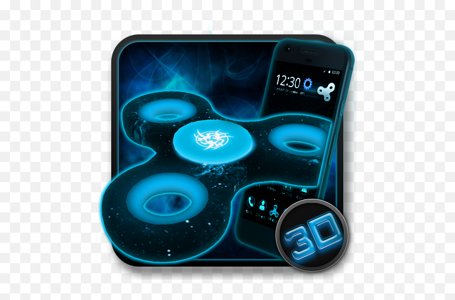 Fidget Spinner In Space 3d Theme Apk 2012 - Download Free Fidget Spinner Wallpaper 3d Png,Fidget Spinner Transparent Background