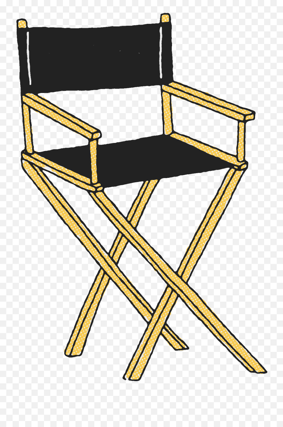 How To Become A Showrunner - Transparent Background Directors Chair Clipart Png,Old Tv Transparent Background