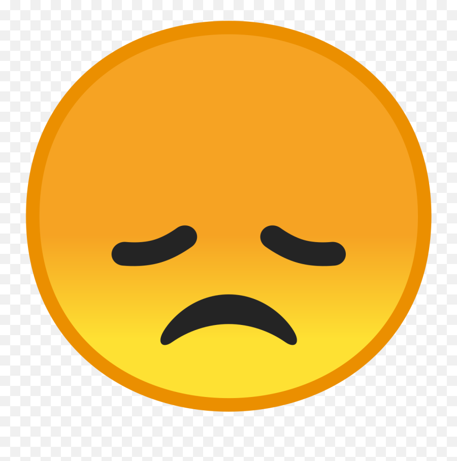 Filenoto Emoji Pie 1f61esvg - Wikimedia Commons Sad Emoji Png,No Emoji Png