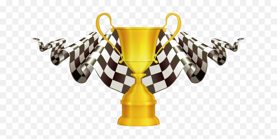 Download Car Racing Trophy And Flag Png Image Free - Transparent Piston Cup Png,Racing Flags Png