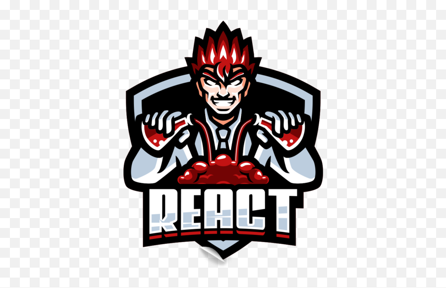 React Gaming Sticker - Illustration Png,React Logo