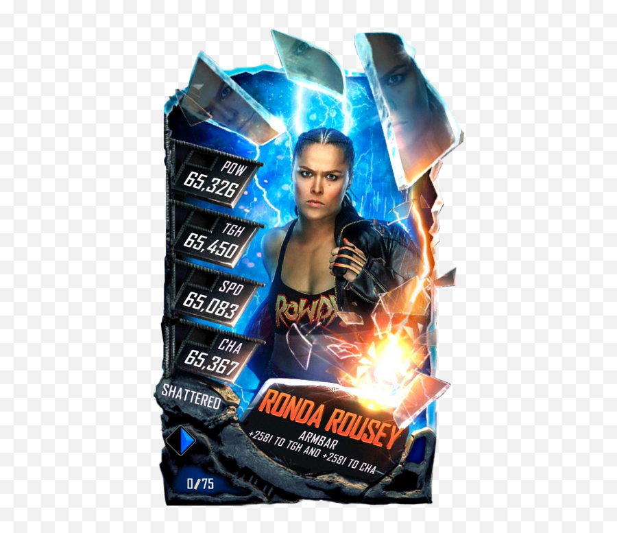 Ronda Rousey - Ronda Rousey Wwe Supercard Png,Ronda Rousey Png