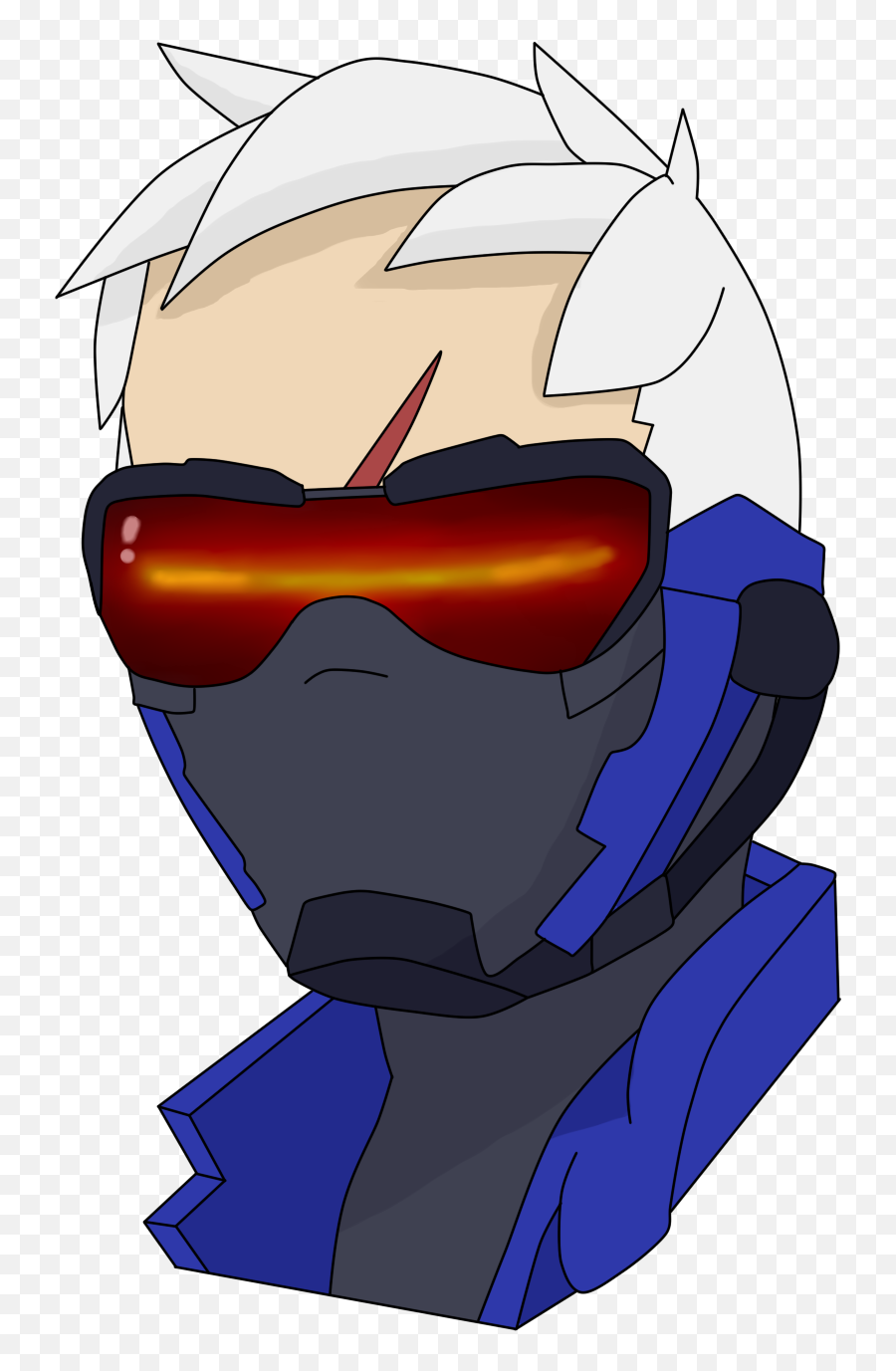 Soldier 76 - Bad Soldier 76 Drawing Png,Soldier 76 Png