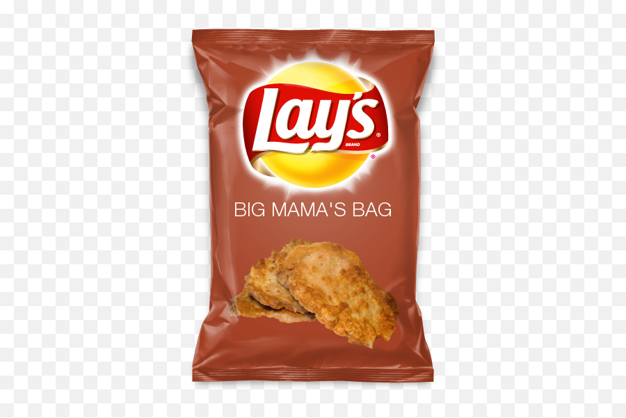 Big Mamau0027s Bag Donu0027t Grab Lays Chips - Kimchi Chips Png,Bag Of Chips Png