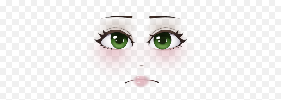 Green Eyes Basics By Zellai - Roblox Cartoon Png,Green Eyes Png