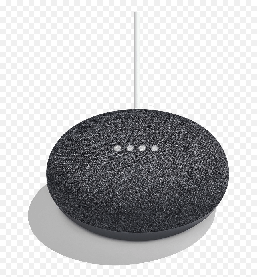 Smart Speaker Voice Control - Google Home Mini Charbon Png,Mini Png