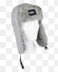 Wrc Grey Winter Hat - Toque Png,Ushanka Png
