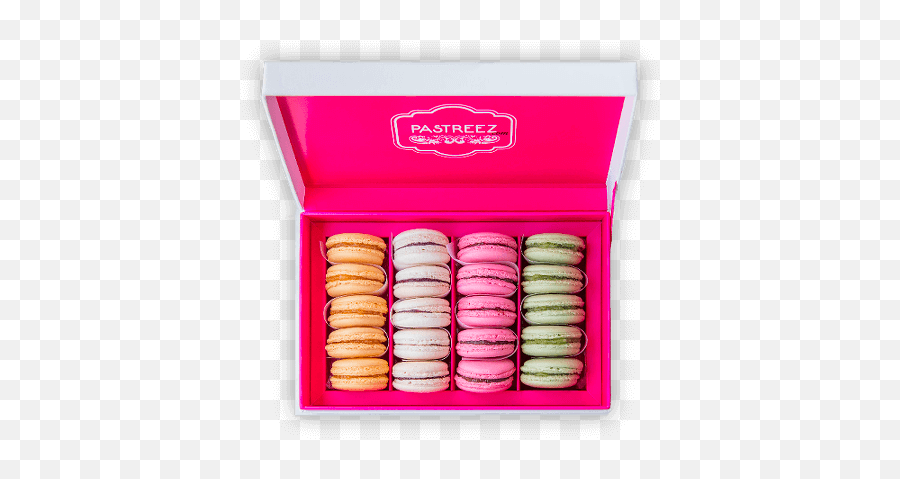 Macarons Gift Box - Macaroons Png,Macaron Png