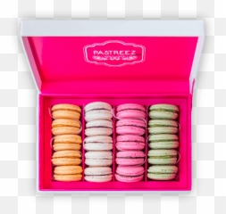 Macarons Gift Box - Macaroons Png,Macaron Png