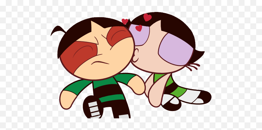 Popular And Trending Butch Stickers - Power Puff Girls Couple Drawing Png,Buttercup Png