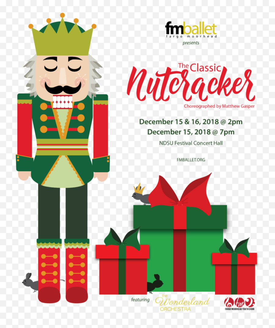 Ballet Presents The Classic Nutcracker - Ballet Png,Nutcracker Png