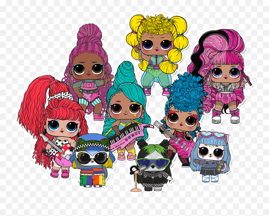 Collectible Dolls With Mix And Match Accessories Lol - For Adult Png,Lol Surprise Logo Png