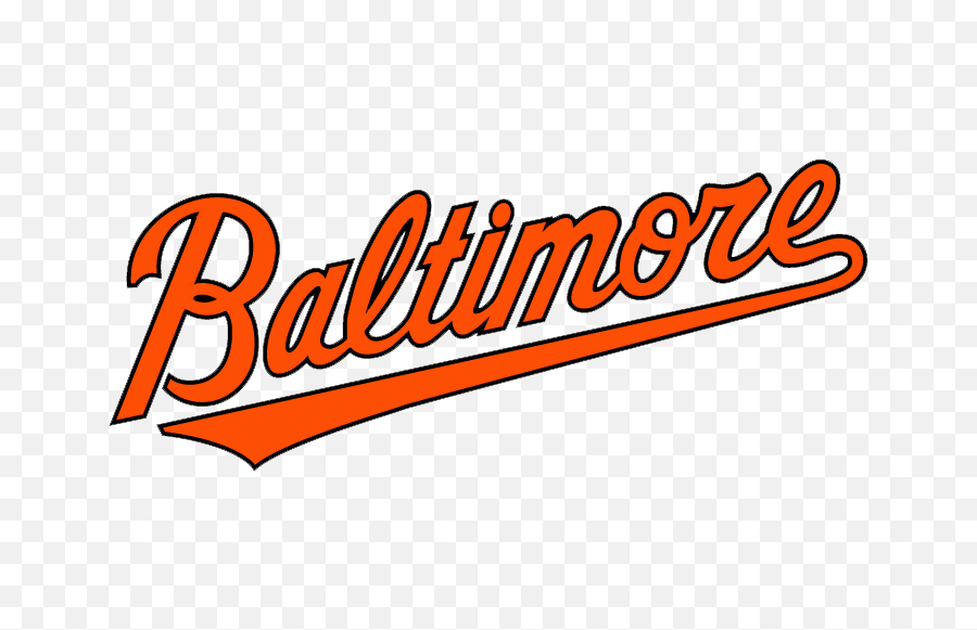 Baltimore Orioles Alternative Font Logo - Baltimore Orioles Logo Transparent Png,Orioles Logo Png
