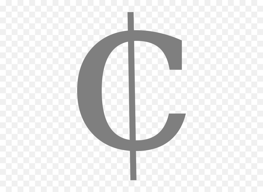 Free Cent Symbol Png Download - 25 Cent Clip Art,Cent Png