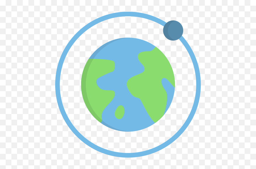 Planet Earth Orbit Png Icon - Circle,Orbit Png