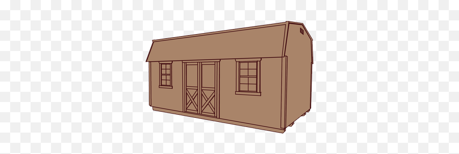 Sheds One Small Garden - Horizontal Png,Shed Png