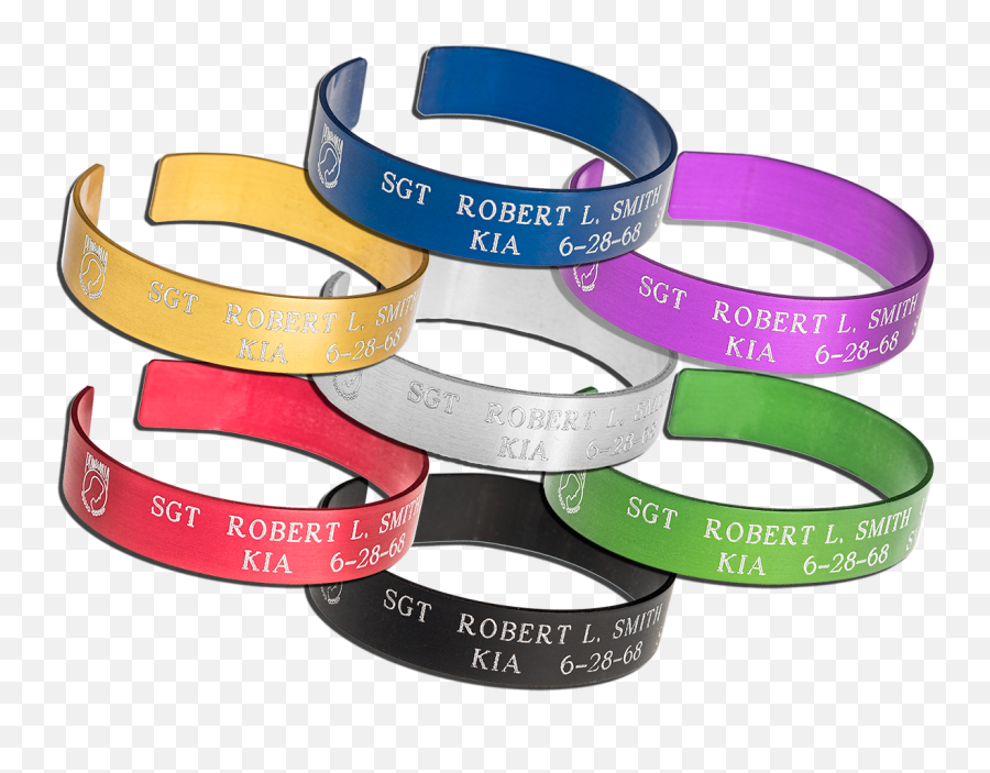 Pow Kia Mia Memorial Bracelets - Pow Mia Bracelet Png,Pow Mia Logo