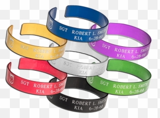 Pow Kia Mia Memorial Bracelets - Pow Mia Bracelet Png,Pow Mia Logo