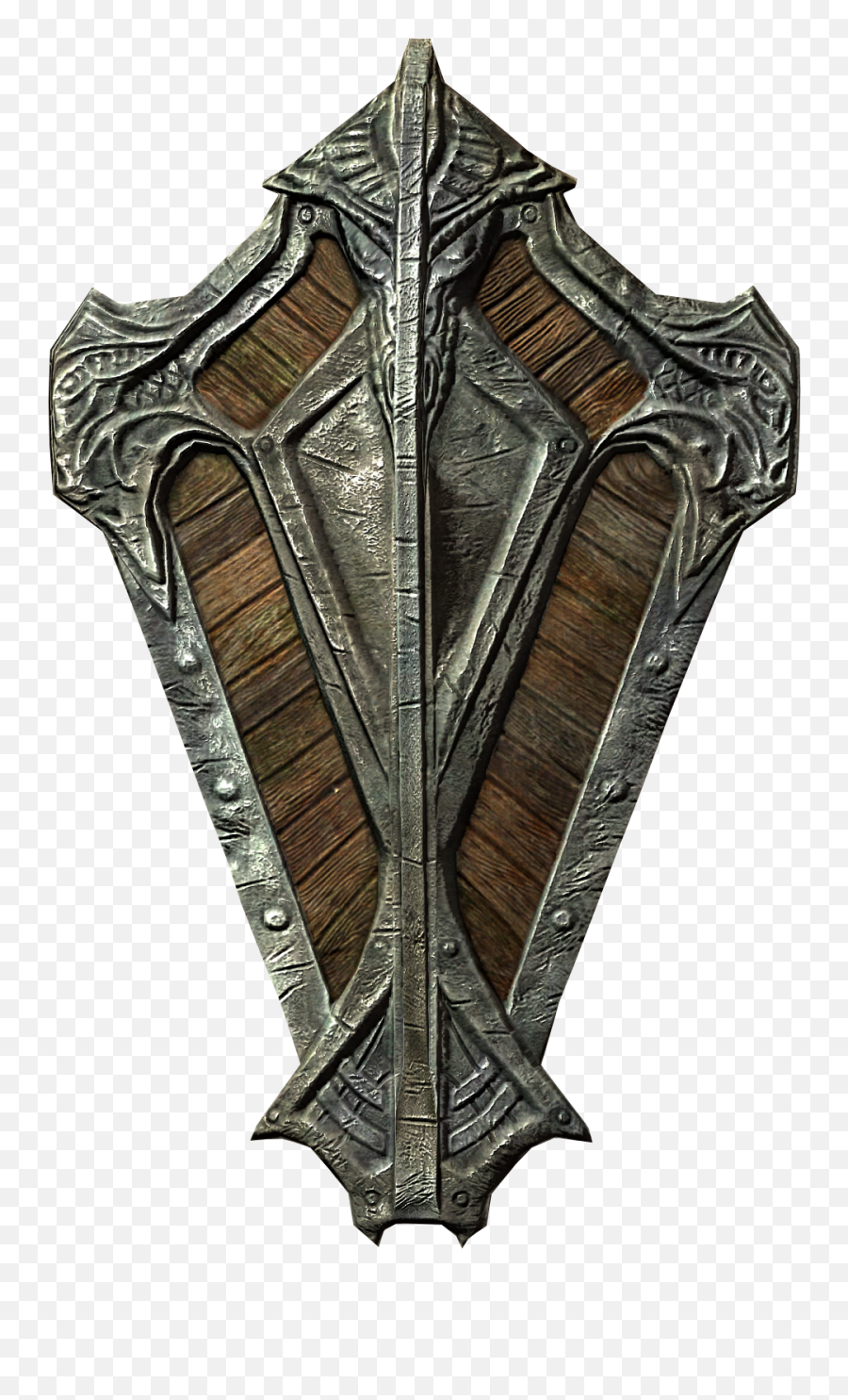 Old Shield Png Image Free Picture Download - Skyrim Shield,Shield Png