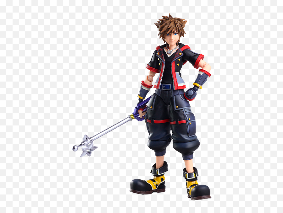 Sora Ver 2 Bring Arts Collectible Figure - Kingdom Hearts Sora Bring Arts Png,Sora Transparent