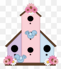 House Clip Art - Bird Houses Clipart Png Download Full Birds House Clip Art,Houses Png