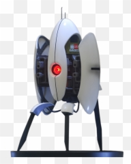 Download Hd Portal 2 Turret Polystone Statue - Portal Turret Portal 2 Turret Buy Png,Portal 2 Logo Png