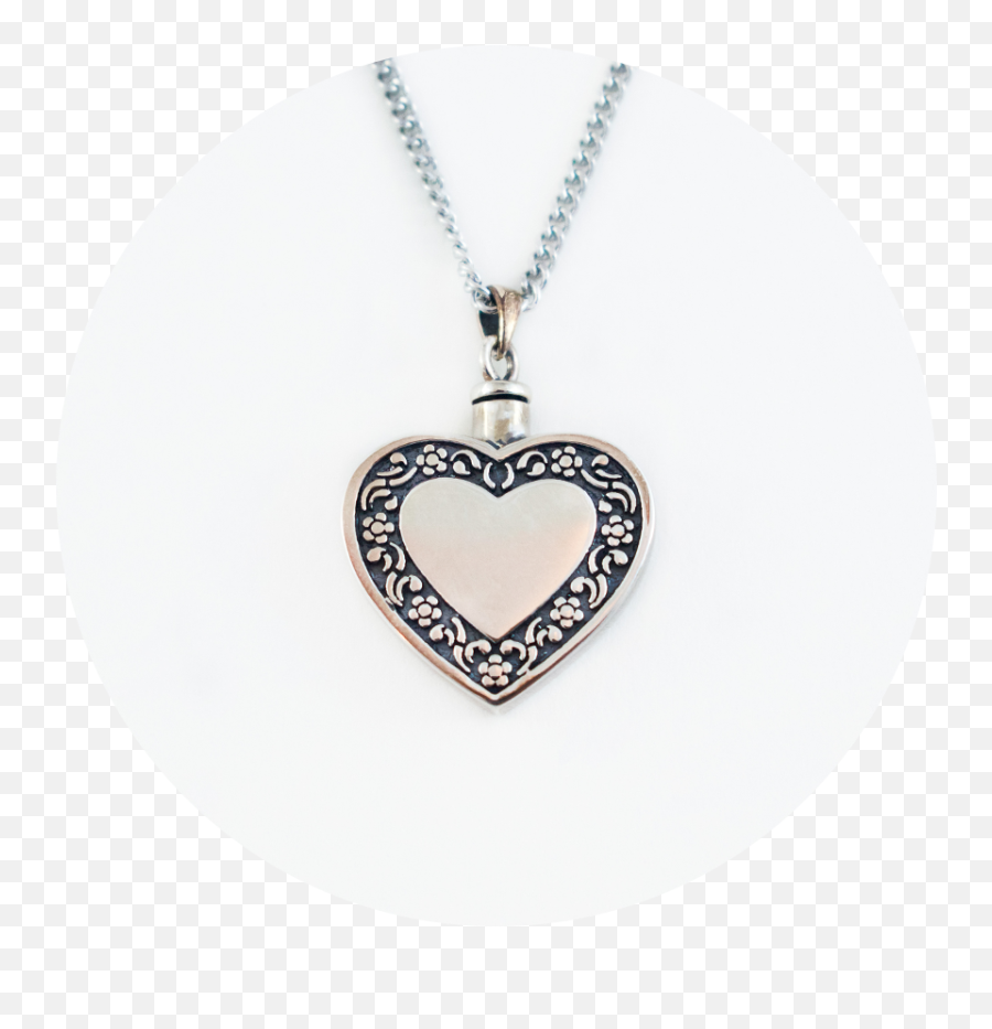 Pendant - Heart Cristal De Murano Png,Silver Heart Png