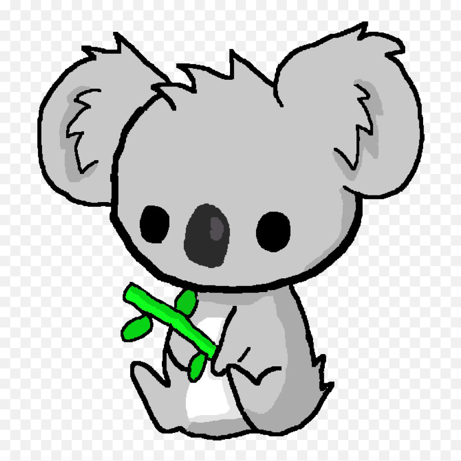 Kawaii Koala Transparent Image Png Arts - Easy Cute Koala Drawing,Kawaii Transparent Png