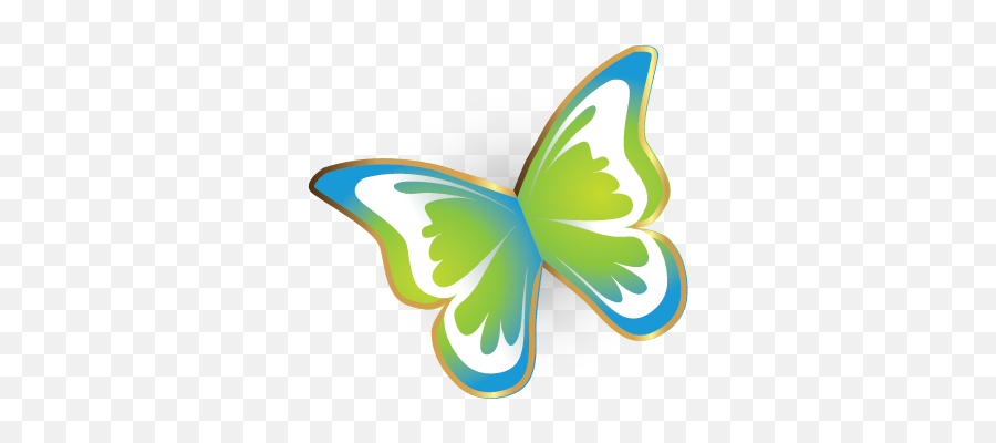 3d Butterfly Logo Templates - Gold Butterfly Png,Butterfly Logo Name