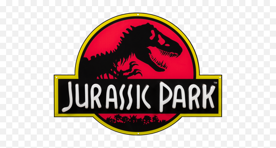 Jurassic Park - Jurassic Park Logo Lightup Neon Sign Kinépolis Ciudad Del Cine Png,Ikon Logo