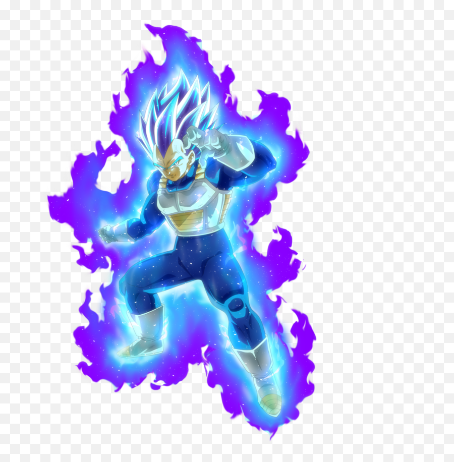 Download Vegeta Ssbe Dokkan With Aura By Rmehedi - Dcb80zq Moro Arc Power Levels Png,Super Saiyan Blue Aura Png