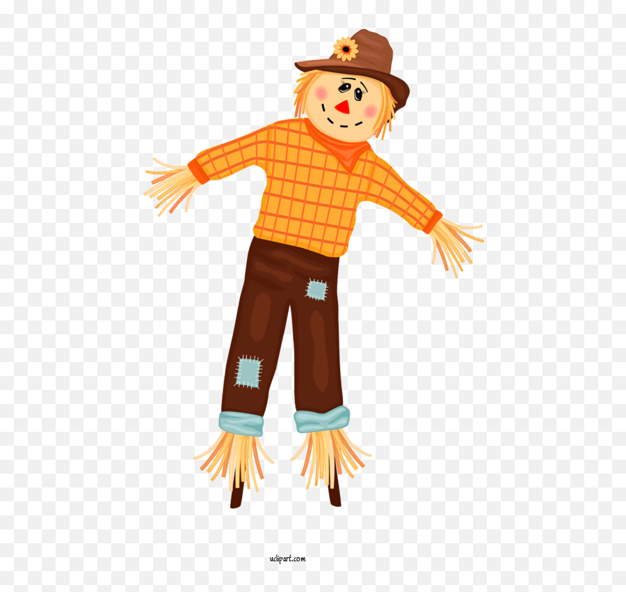 Holidays Scarecrow Costume For - Cute Scarecrow Png,Scarecrow Transparent