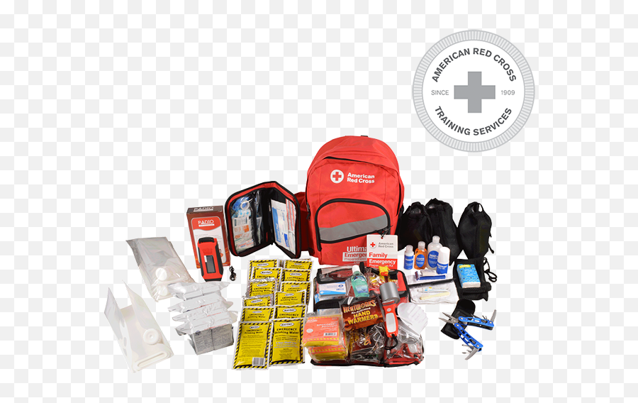 Day Emergency Preparedness Kit - Family Emergency Preparedness Png,How To Remove Red Cross On Battery Icon