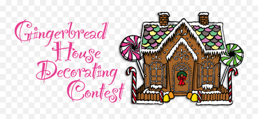 Gingerbread House Contest - Gingerbread House Decorating Contest Png,Gingerbread House Png