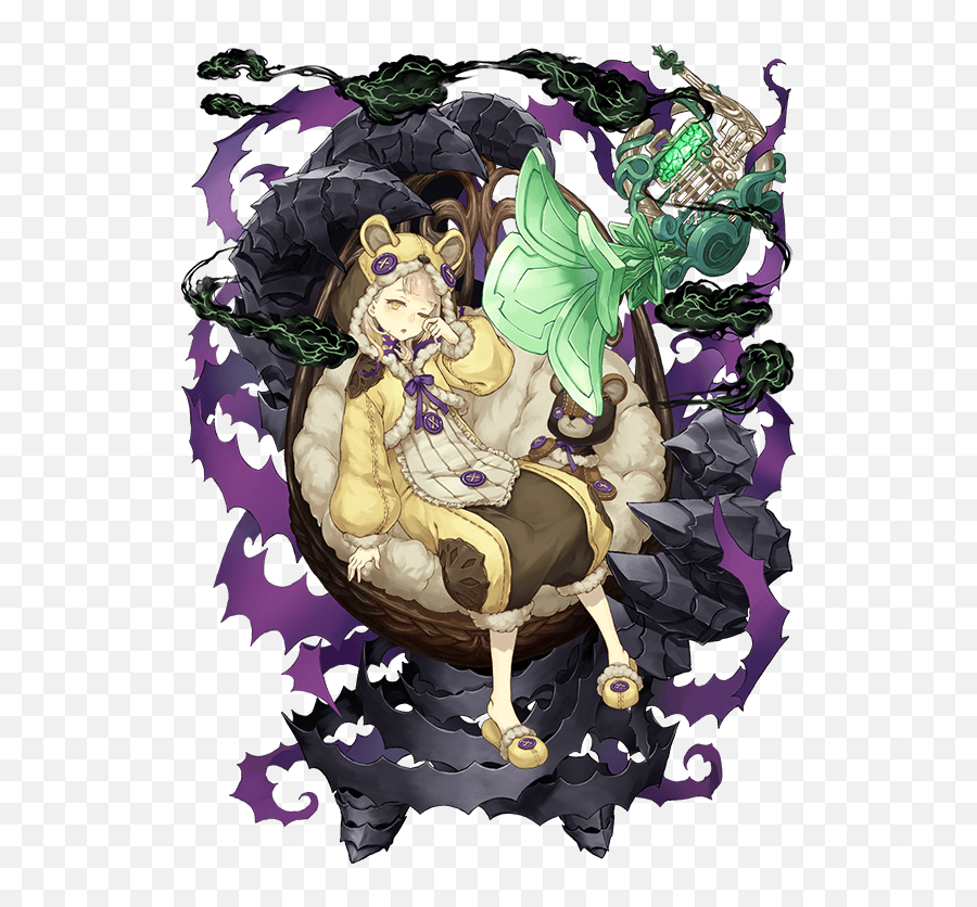 Briar Rosesloth Bear Minstrel Sinoalice Wiki - Gamepress Supernatural Creature Png,Sleeping Beauty Icon