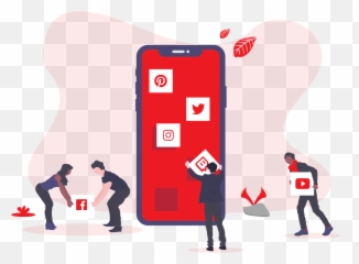 Lineskipping - Digital Business Card Illustration png
