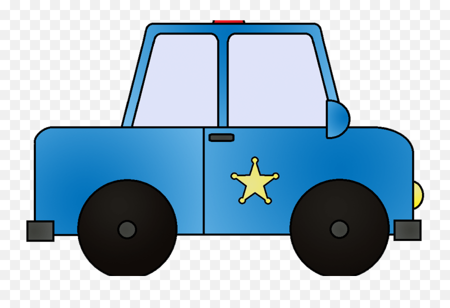 Blue Car Clipart Clear Background - Blue Police Car Clipart Png,Car Clipart Transparent Background