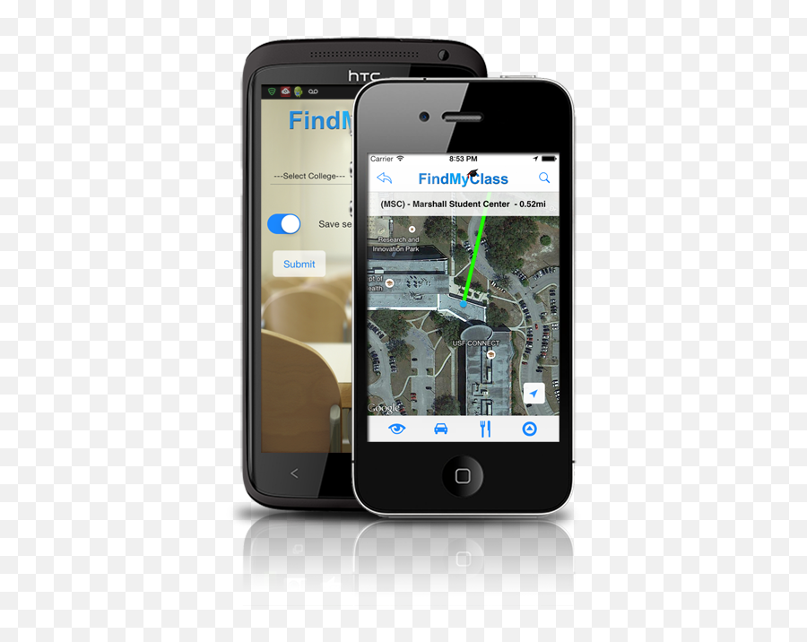 Find My Class - Navigate Your Campus Png,Htc One Gps Icon