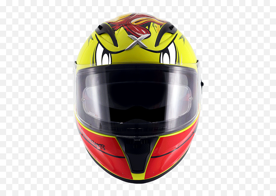 Helmets Bikerz Vault - Axor Street Racing Duck Green Red Png,Icon Airflite Shield
