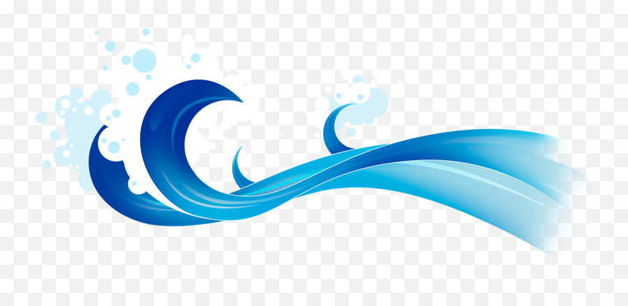 Waves Clipart Rolling Wave Picture 291550 - Graphic Design Png,Wave Clipart Transparent