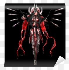 Wall Mural Irelia - League Of Legends Pixersus Demon Png,Irelia Summoner Icon