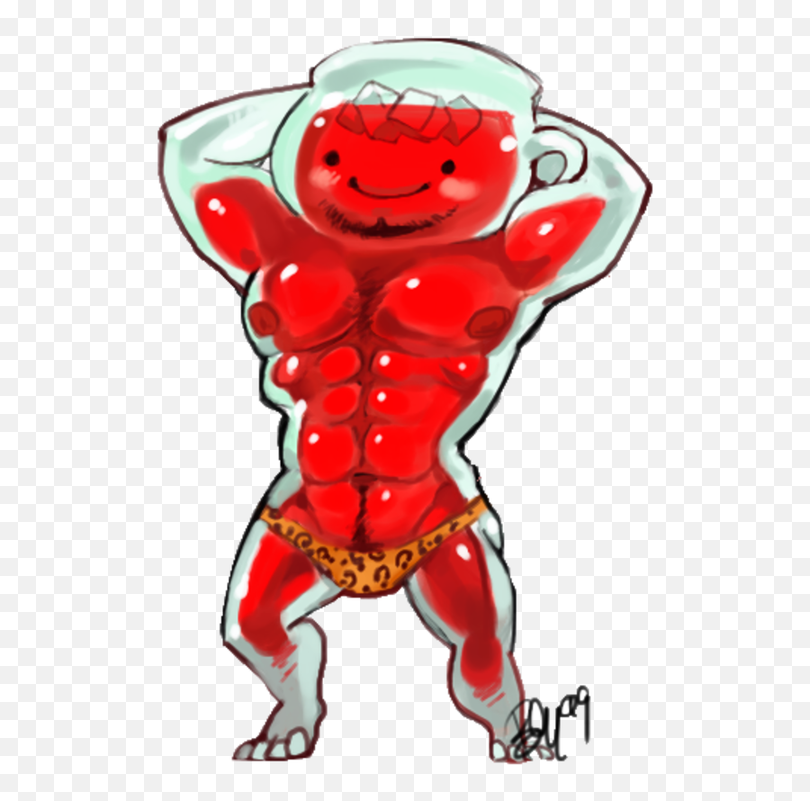 Gym Clipart Buff - Sexy Kool Aid Man Png,Kool Aid Man Transparent