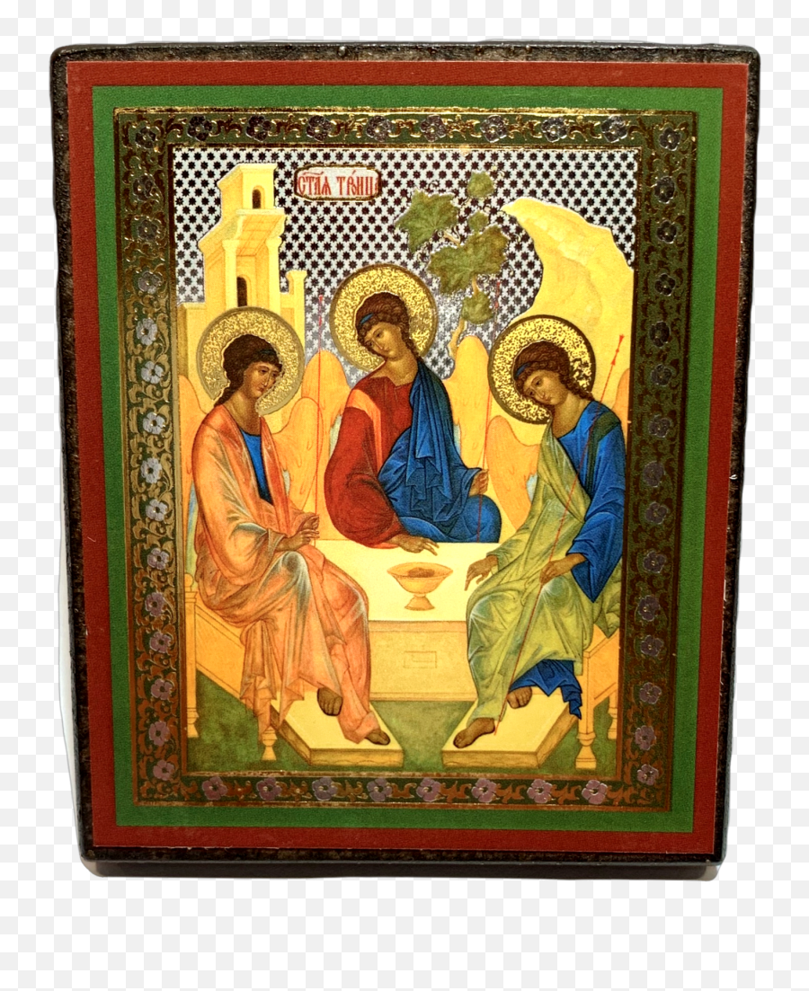 Holy Trinity Andrei Rublev Sveta Trojica Andrej Rubljev - Andrei Rublev Png,The Trinity Icon