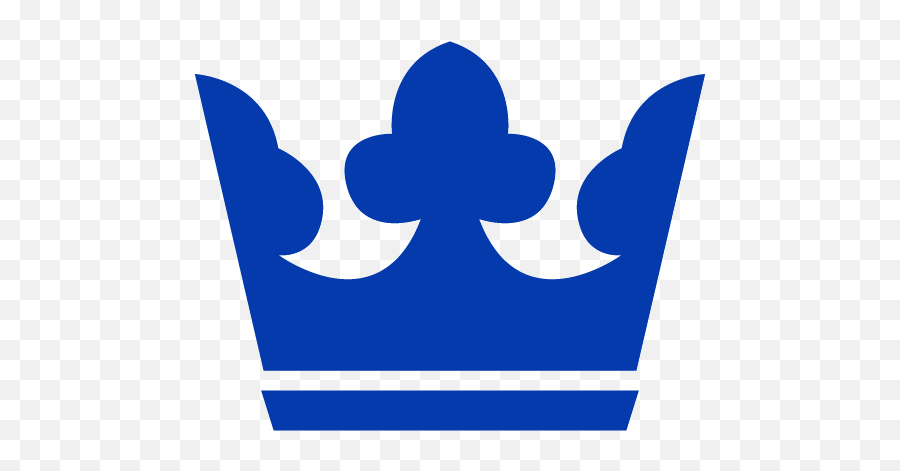 Royal Azure Blue Crown 2 Icon - Free Royal Azure Blue Crown Brown Crown Png,Royal Crown Icon
